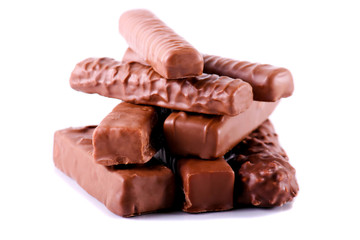 Mix of chocolate bars