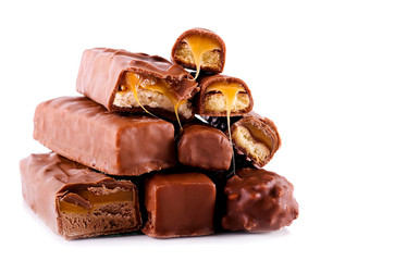Mix of chocolate bars