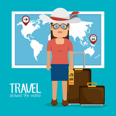 travel around the world design 