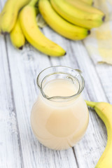 Glass of Banana Juice