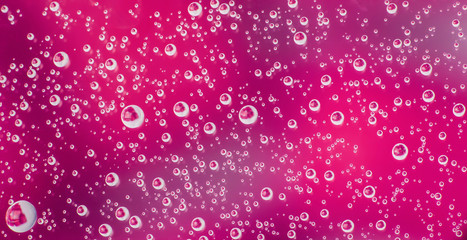 Close up of water drops