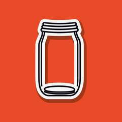 jar icon design , vector illustration