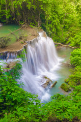 Waterfall at Huay Mae Khamin National Park, Thailand