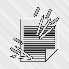 School Supplies design 