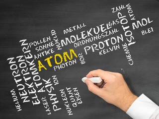 Fototapeta premium Atom