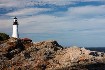 Portland Head Light Lighthouse, Portland, Maine, USA