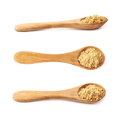 Spoon full of ginger powder