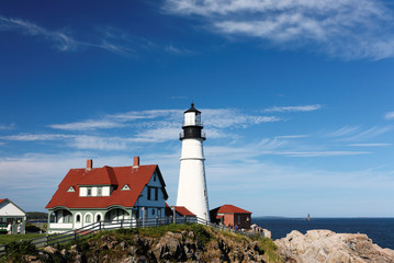 Portland Head Light Lighthouse, Portland, Maine, USA