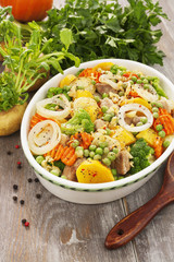 Meat stew with vegetables