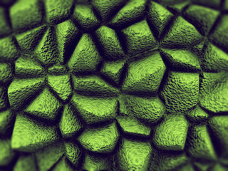 Fondo abstracto de textura organica en tono verde