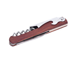 Rambler pocket knife separated on white background