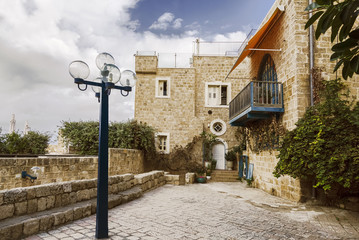 The architecture of the ancient city of Jaffa