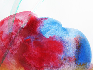 Colorful Abstract watercolor