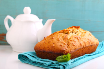 homemade pastries, banana bread
