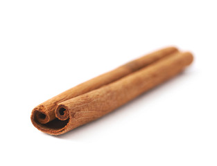 Cinnamon stick isolated