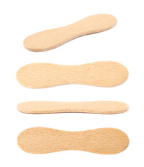Wooden ice-cream stick isolated