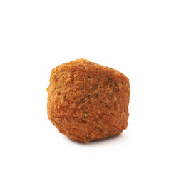Cheese snack ball isolated