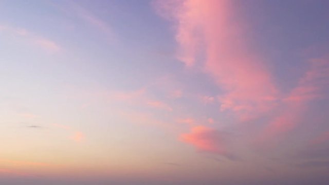 pink sunset sky aiport beach panorama 4k phuket thailand
