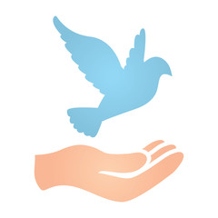 Family Community and Dove Peace Donation and Charity Icons