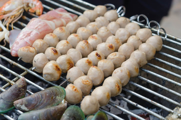 grill meatballs