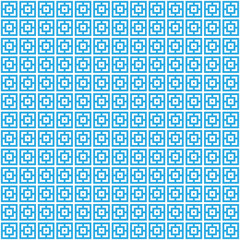 Seamless Geometric Pattern. Regular Tiled Ornament. Vector.