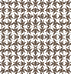 Fototapeta premium Seamless Geometric Pattern. Regular Tiled Ornament. Vector.