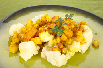 Blumenkohl-Kartoffel-Curry