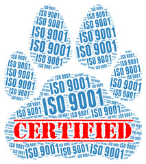 Obraz premium ISO 9001 certified
