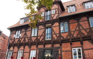 Fototapeta premium Fachwerkhaus-VI-Lueneburg 