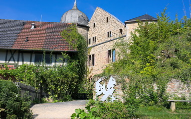 Fototapeta na wymiar Sababurg-Dornroeschenschloss-VI- 