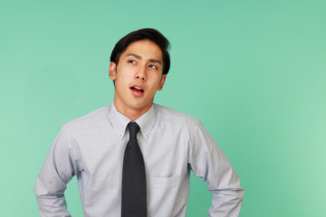 疲れたビジネスマン