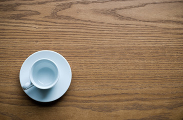 coffee cup on desk
