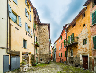 Fototapeta na wymiar streets of ancient village