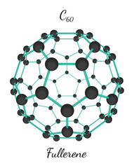 C60 fullerene molecule