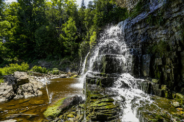 Fototapeta premium Scenic Jones Waterfalls of owen Sound Ontario