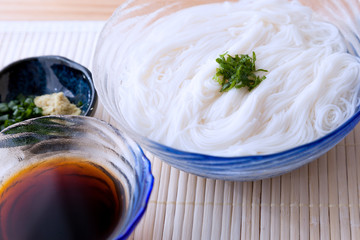 そうめん　素麺　ランチョンマット