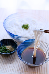 そうめん　素麺　ランチョンマット