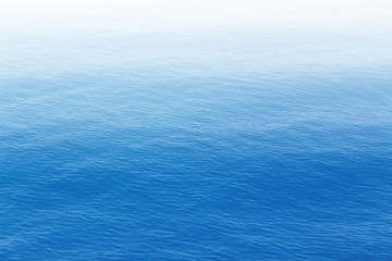 Blue sea surface