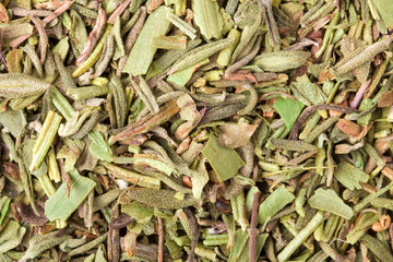 Herbs de Provence as Mediterranean Cooking Ingredient and Flavor