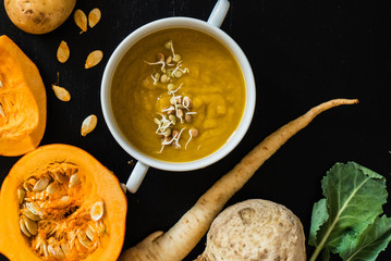 vegetable cream soup