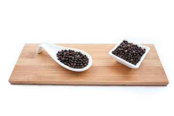 peppercorns, herbs and spices