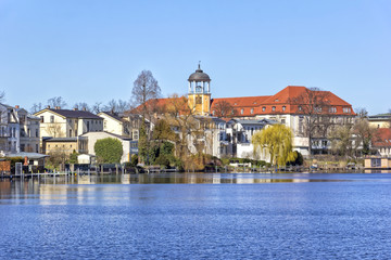 Fototapeta na wymiar Potsdam is a city on the water, River Havel