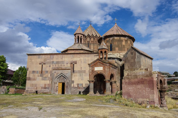 Fototapeta na wymiar Harichavank Monastery in Shirak Province, Armenia.
