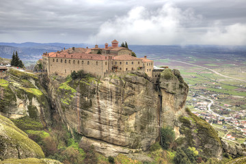 Fototapeta na wymiar Greece. Meteora. Monastery of Saint Stephen