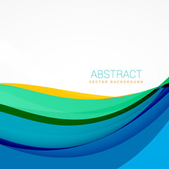 modern vector colroful waves background design