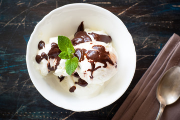 Vanilla ice cream