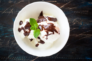 Vanilla ice cream
