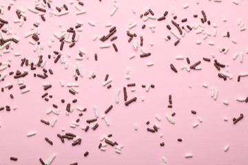 Abstract background with sprinkles