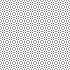 Seamless Geometric Pattern. Regular Tiled Ornament. Vector.