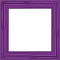 wooden frame isolated on white